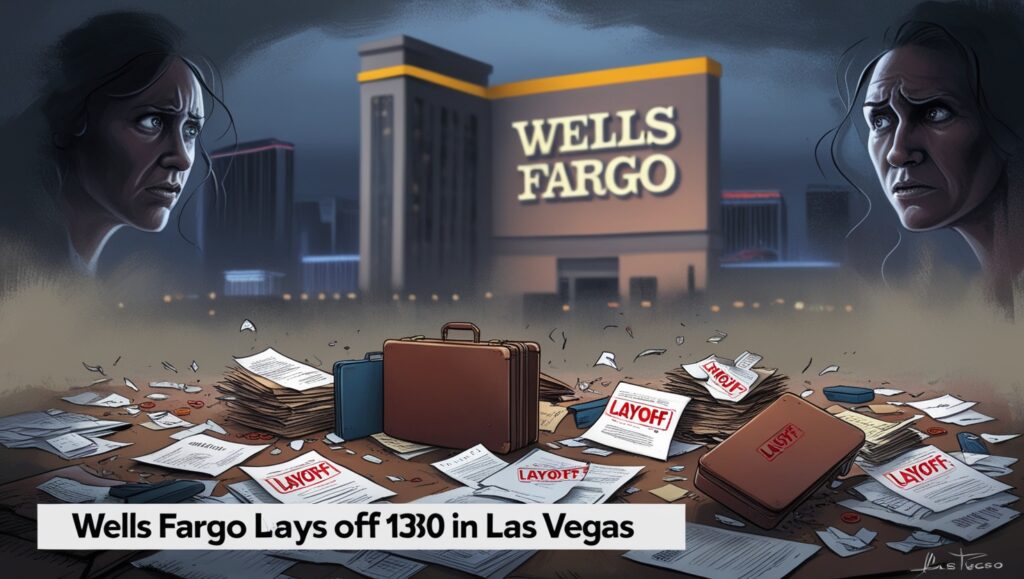 wells fargo is laying off 130 employees in las vegas